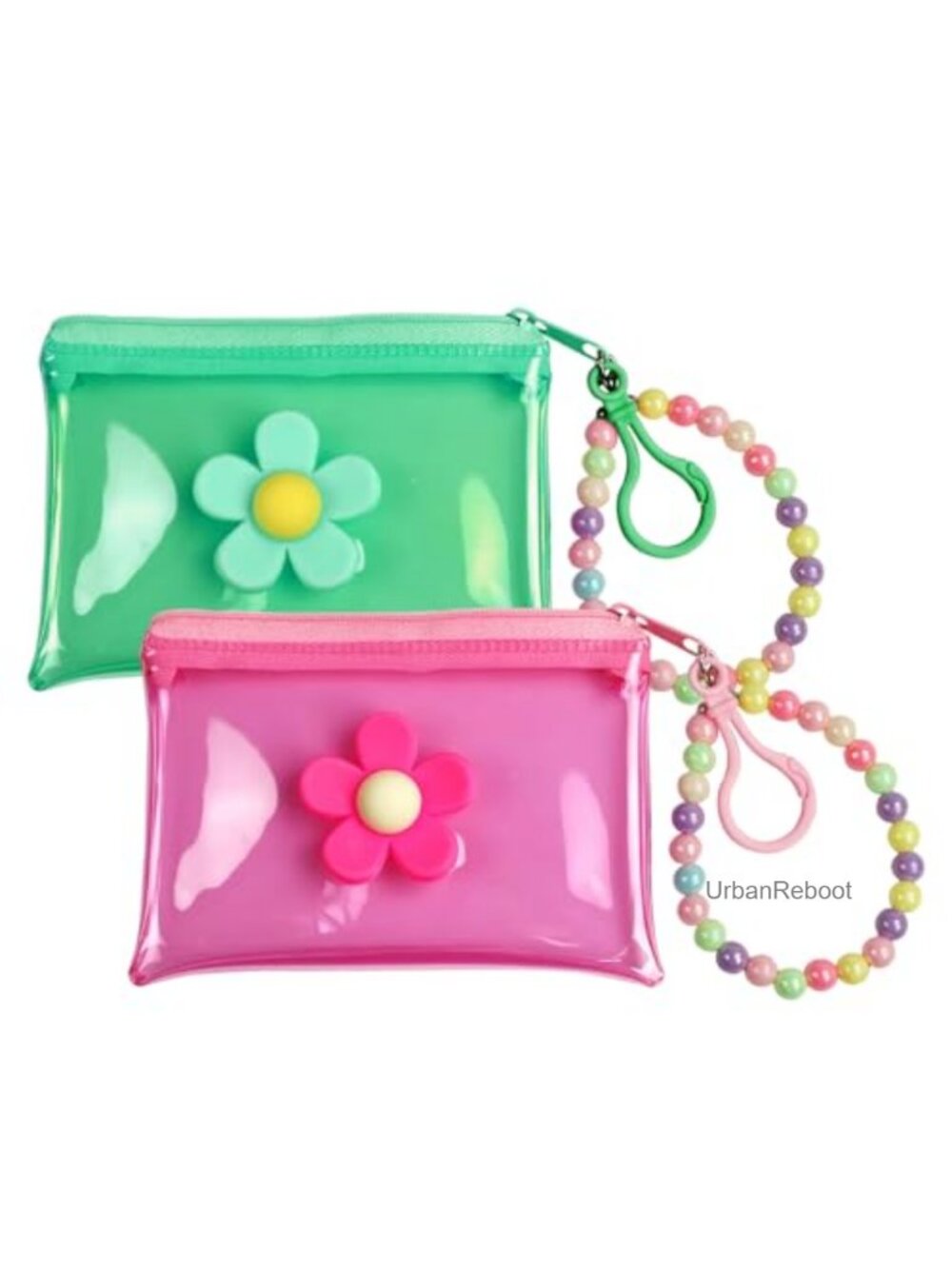 2 Pack Kids Coin Purse Wallet Cute Small Money Pouch with Zipper
